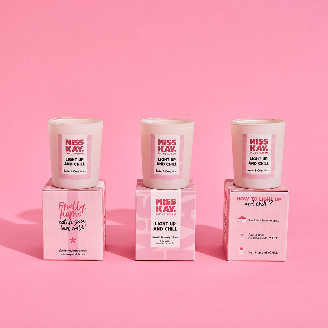 Coffret - Light Up and Chill Candle