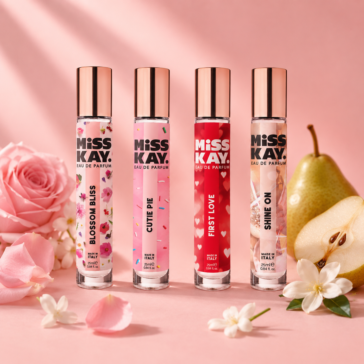 Pack de 4 parfums